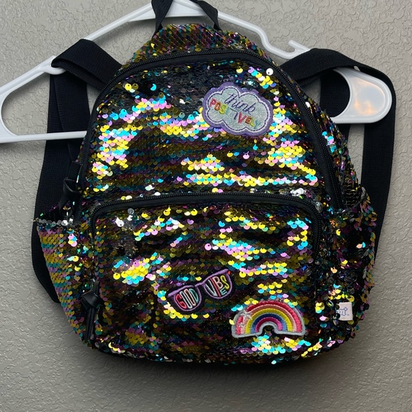 mini sequin backpack - Picture 1 of 3